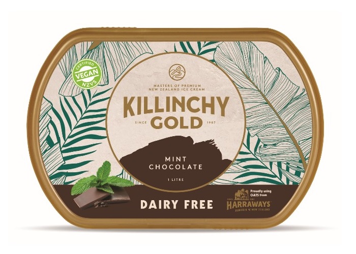 KG DairyFree 1L Tub FrontOn MintChocolate